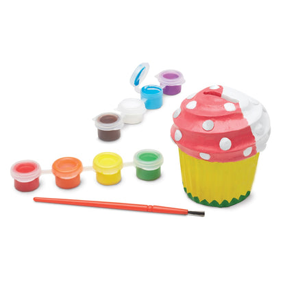 Melissa & Doug Created By Me! Cupcake Bank Craft Kit