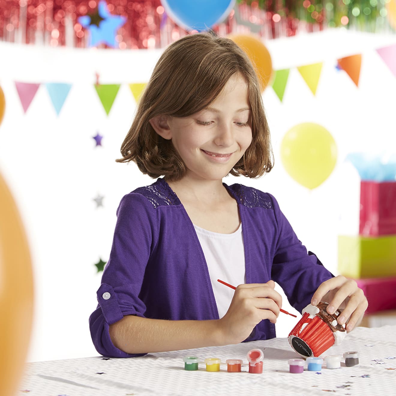 Melissa & Doug Created By Me! Cupcake Bank Craft Kit