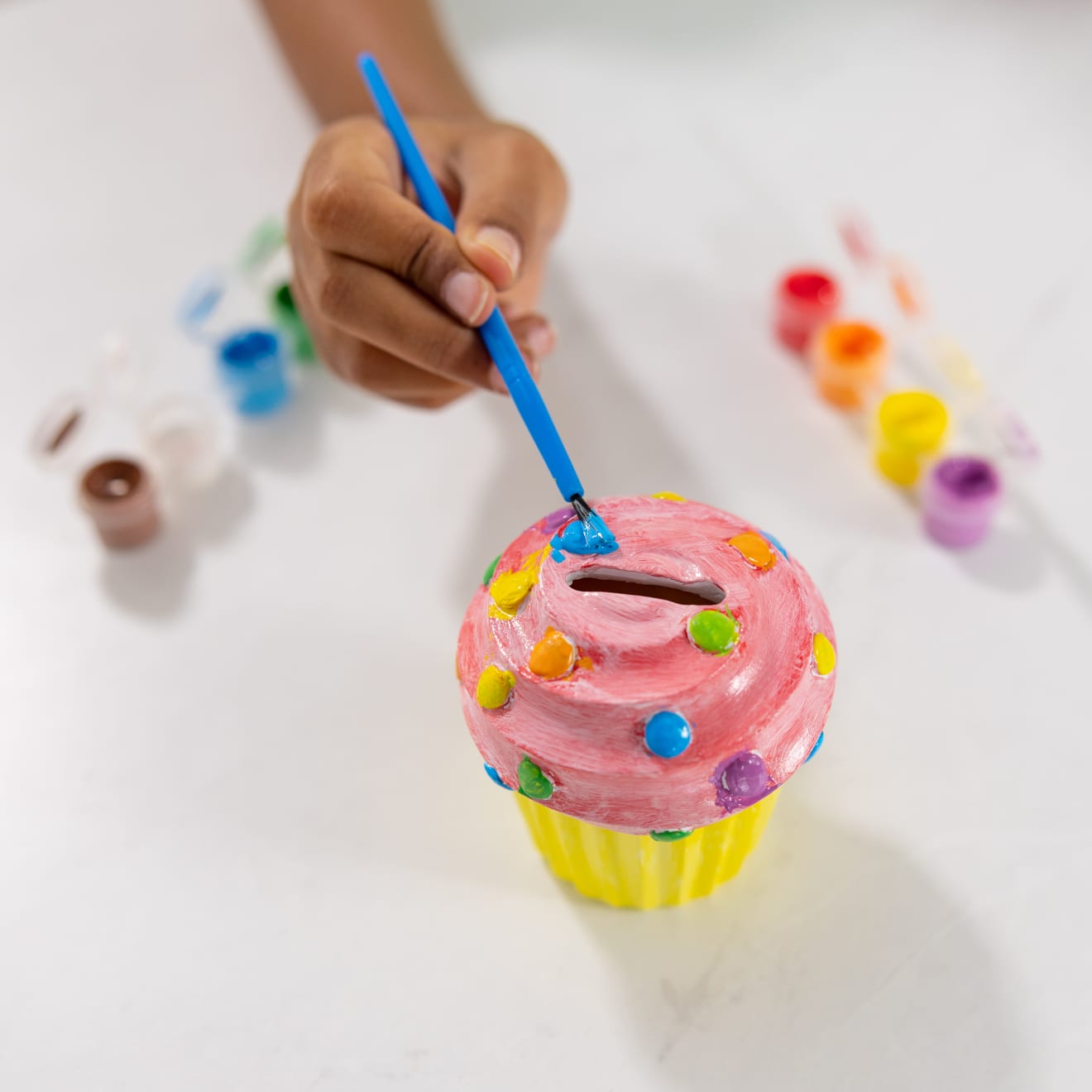Melissa & Doug Created By Me! Cupcake Bank Craft Kit