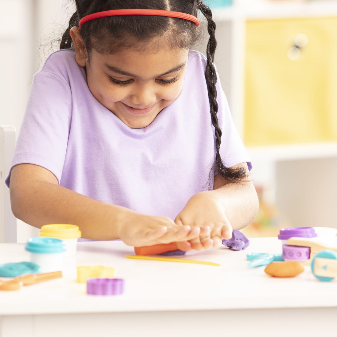 Melissa & Doug Created By Me! Cut, Sculpt & Roll Modeling Dough Kit