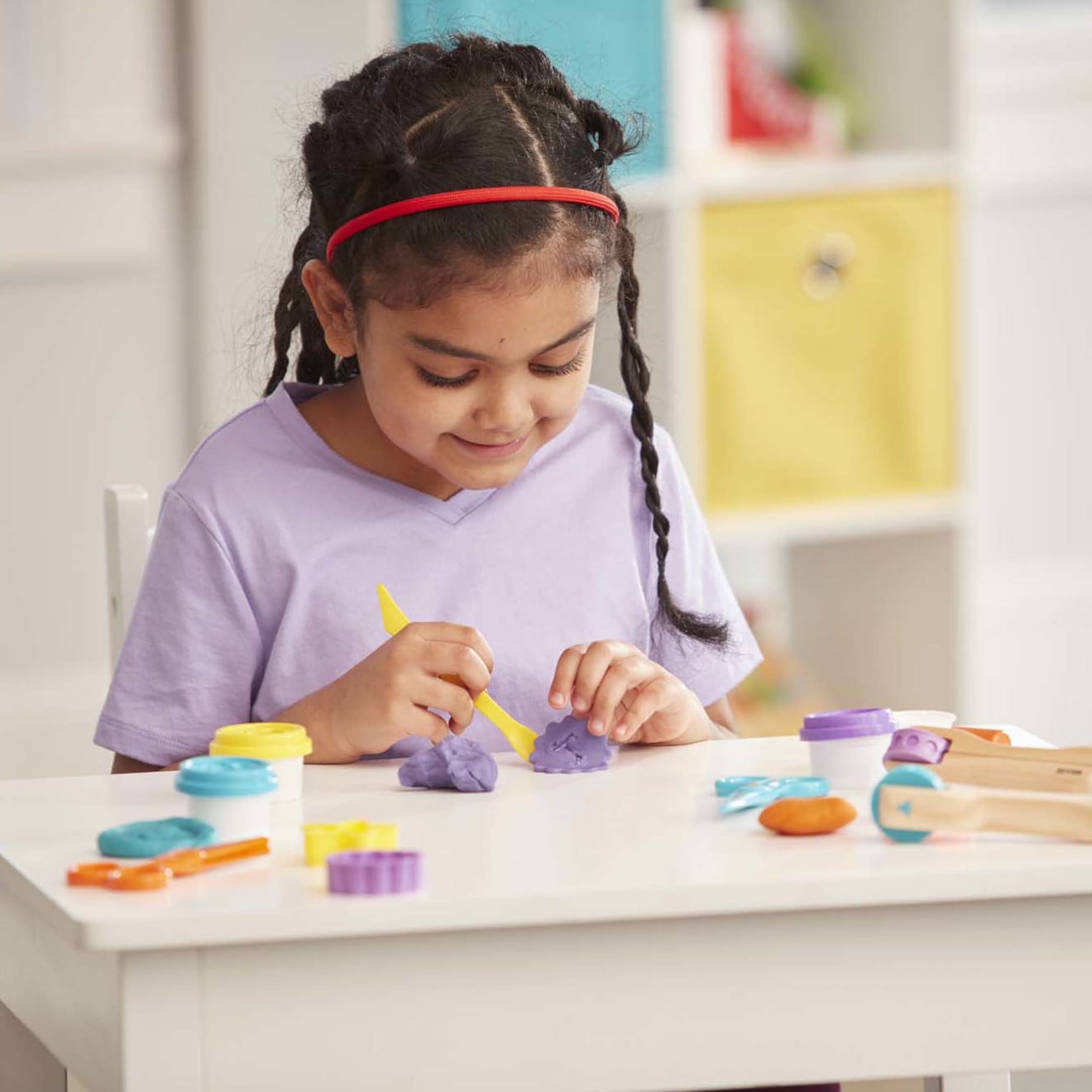 Melissa & Doug Created By Me! Cut, Sculpt & Roll Modeling Dough Kit