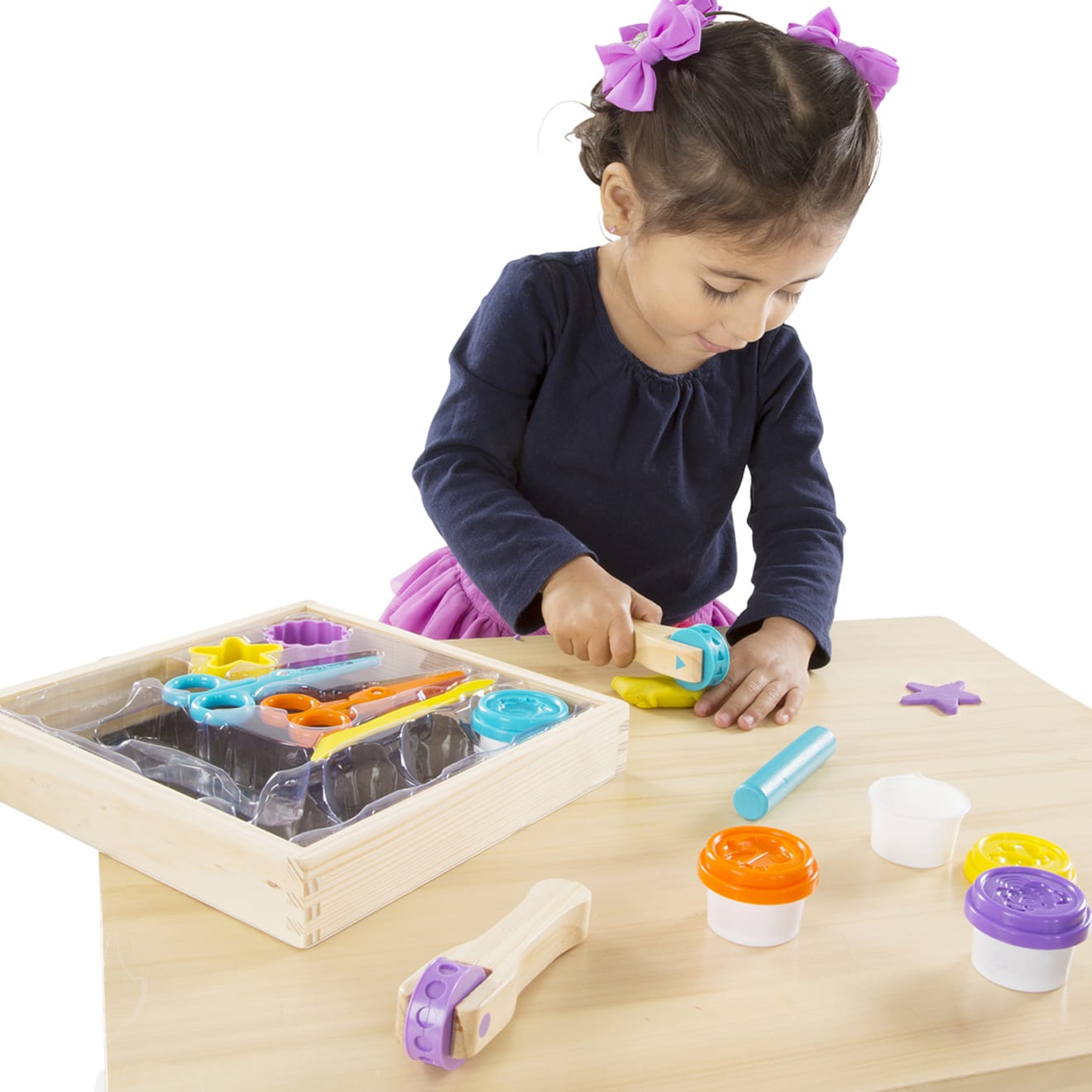Melissa & Doug Created By Me! Cut, Sculpt & Roll Modeling Dough Kit