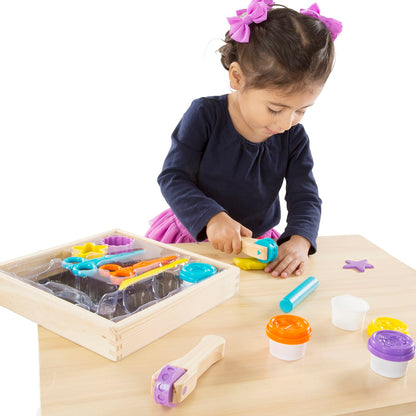 Melissa & Doug Created By Me! Cut, Sculpt & Roll Modeling Dough Kit