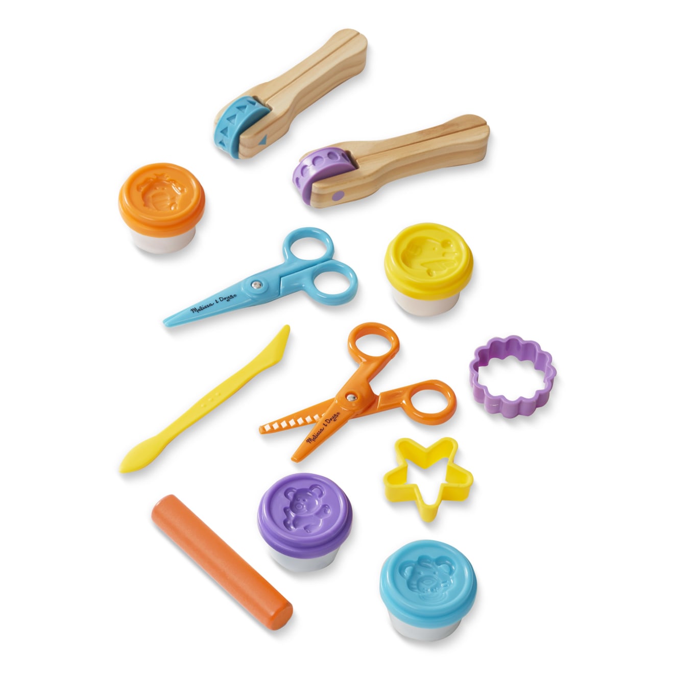 Melissa & Doug Created By Me! Cut, Sculpt & Roll Modeling Dough Kit