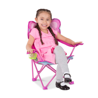 Melissa & Doug Cutie Pie Butterfly Camp Chair