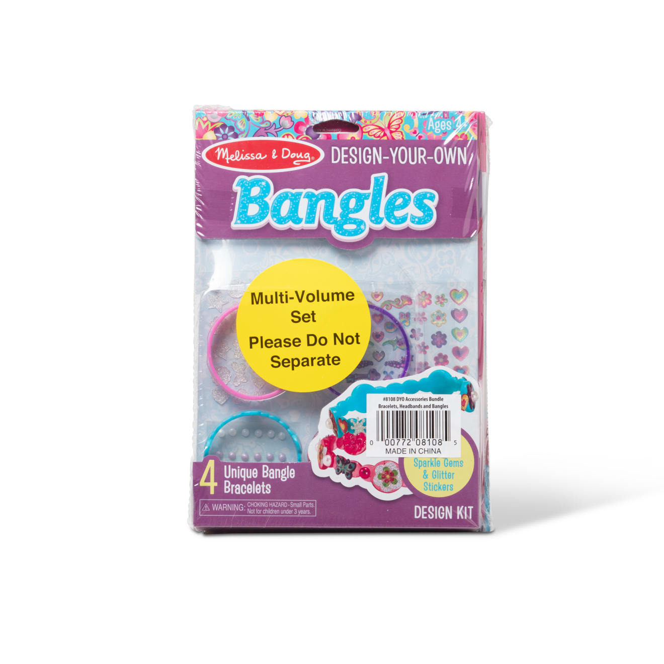 Melissa & Doug DYO Accessories Bundle - Bracelets, Headbands And Bangles