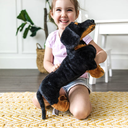 Melissa & Doug Dachshund Dog Giant Stuffed Animal