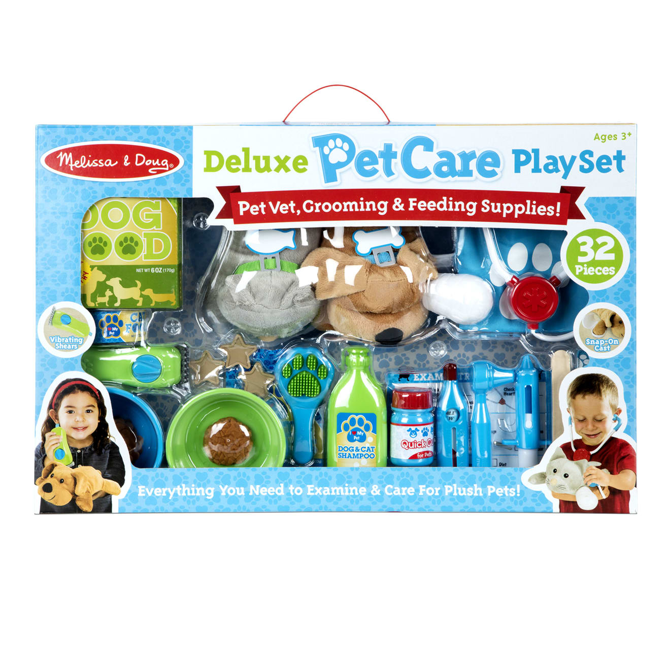 Melissa & Doug Deluxe Pet Care Play Set