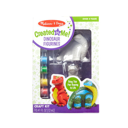 Melissa & Doug Created By Me! Dinosaur Figurines Craft Kit