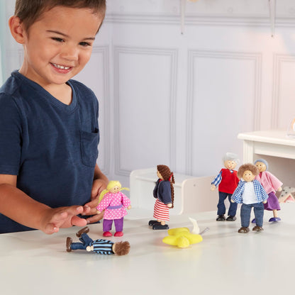 Melissa & Doug Wooden Doll Family