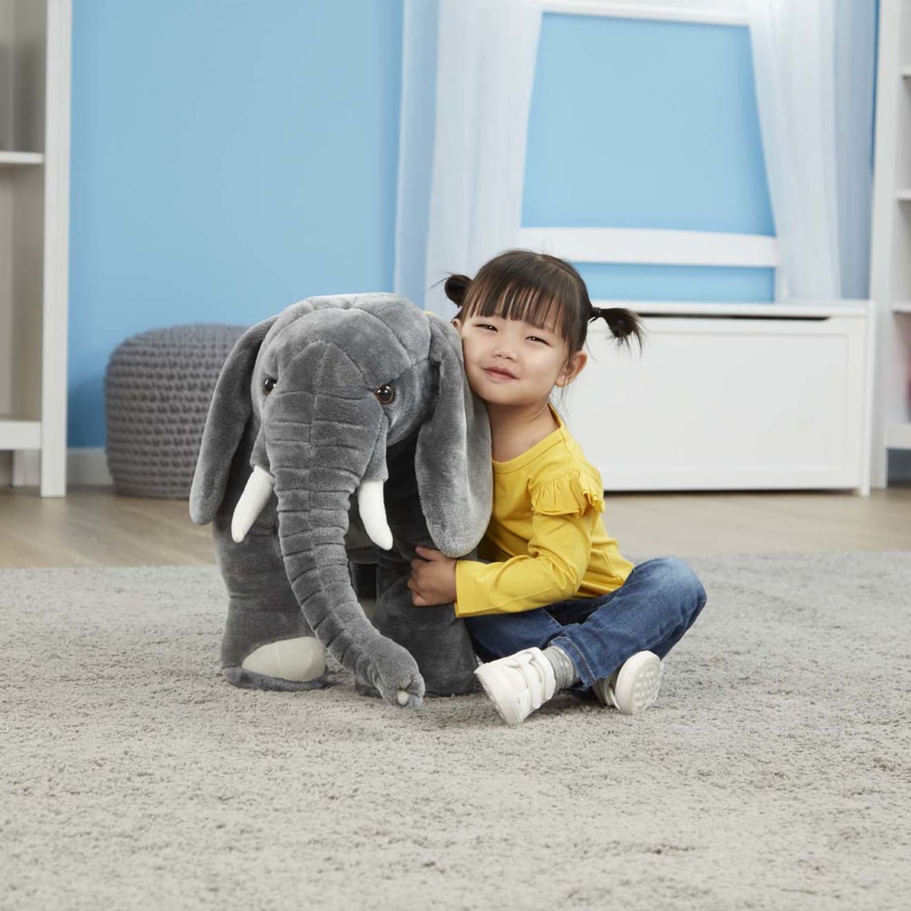 Melissa & Doug Elephant Giant Stuffed Animal