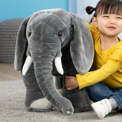 Melissa & Doug Elephant Giant Stuffed Animal