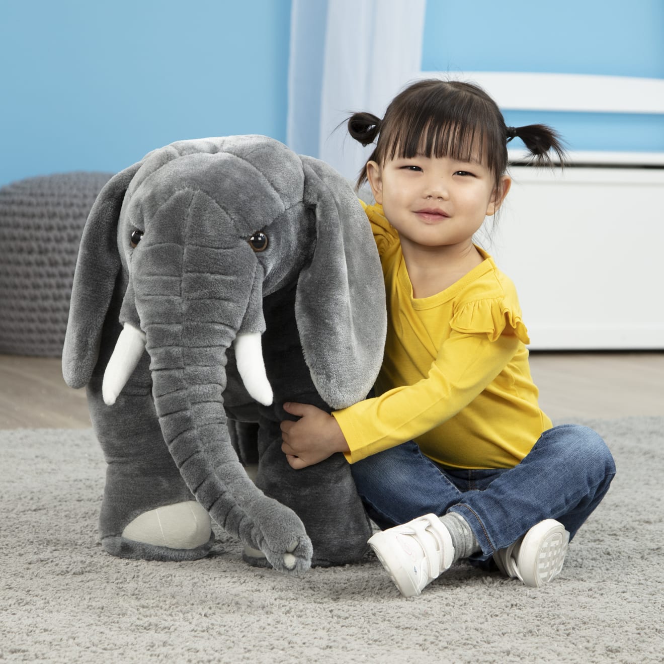 Melissa & Doug Elephant Giant Stuffed Animal