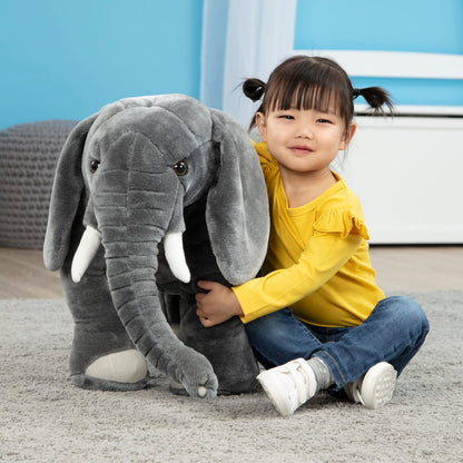 Melissa & Doug Elephant Giant Stuffed Animal