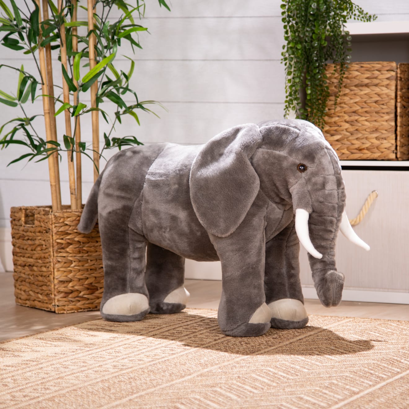 Melissa & Doug Elephant Giant Stuffed Animal