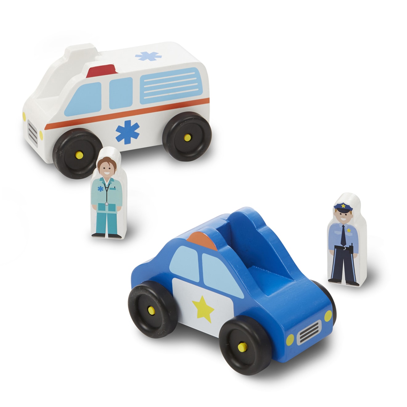 Melissa & Doug Emergency Vehicle Set