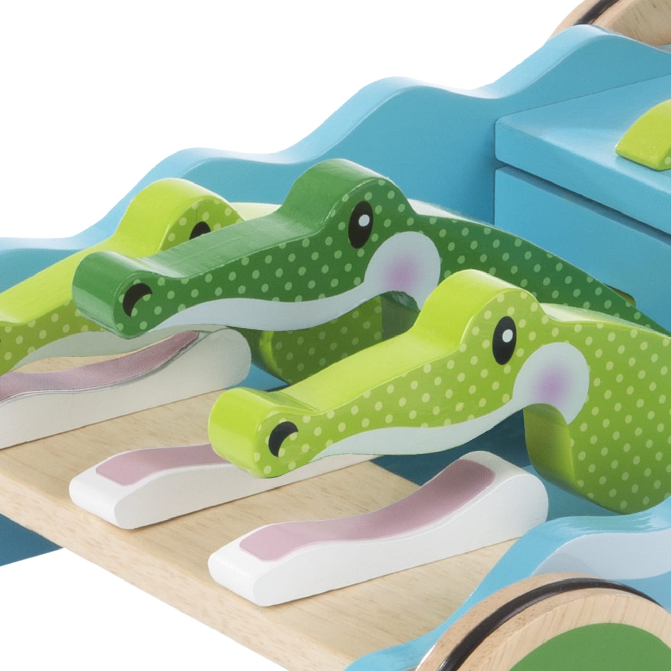 Melissa & Doug First Play Chomp & Clack Alligator Push Toy