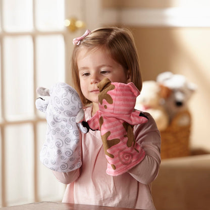 Melissa & Doug Farm Friends Hand Puppets