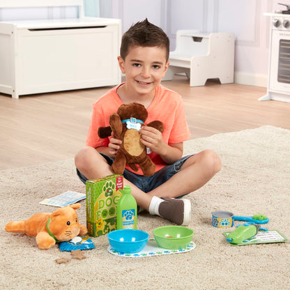 Melissa & Doug Feeding & Grooming Pet Care Play Set