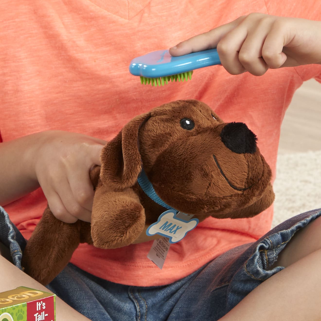 Melissa & Doug Feeding & Grooming Pet Care Play Set