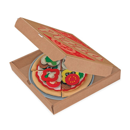 Melissa & Doug Felt Play Food - Pizza Set