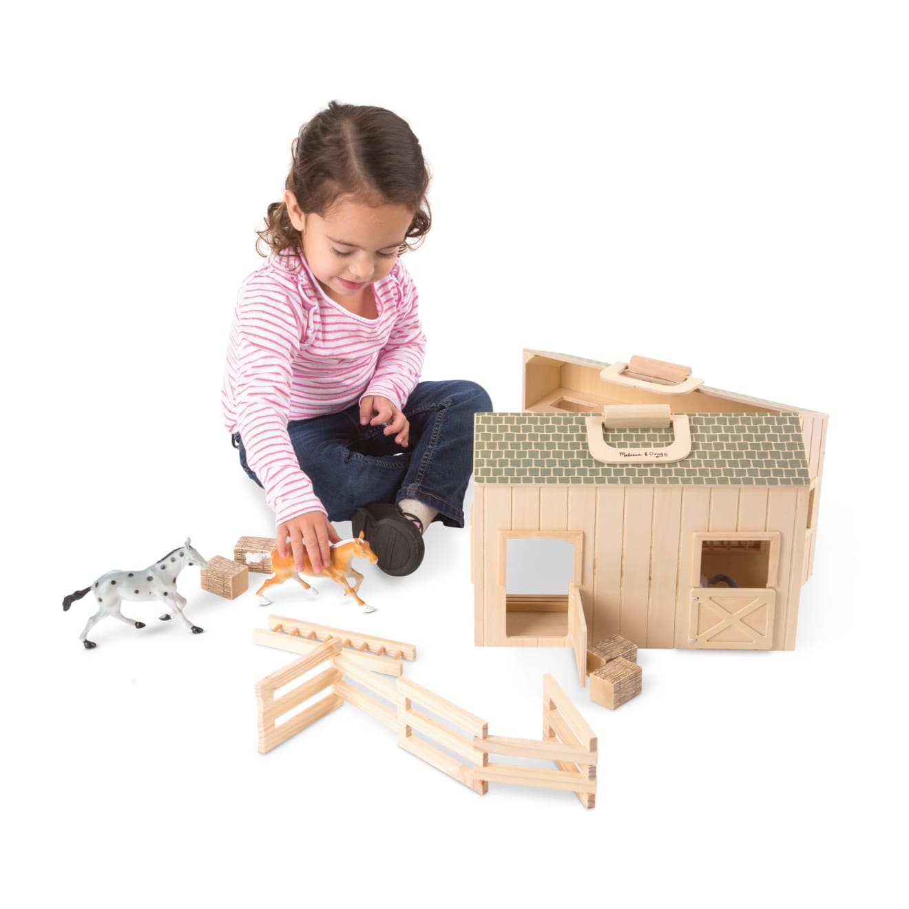 Melissa & Doug Fold & Go Stable
