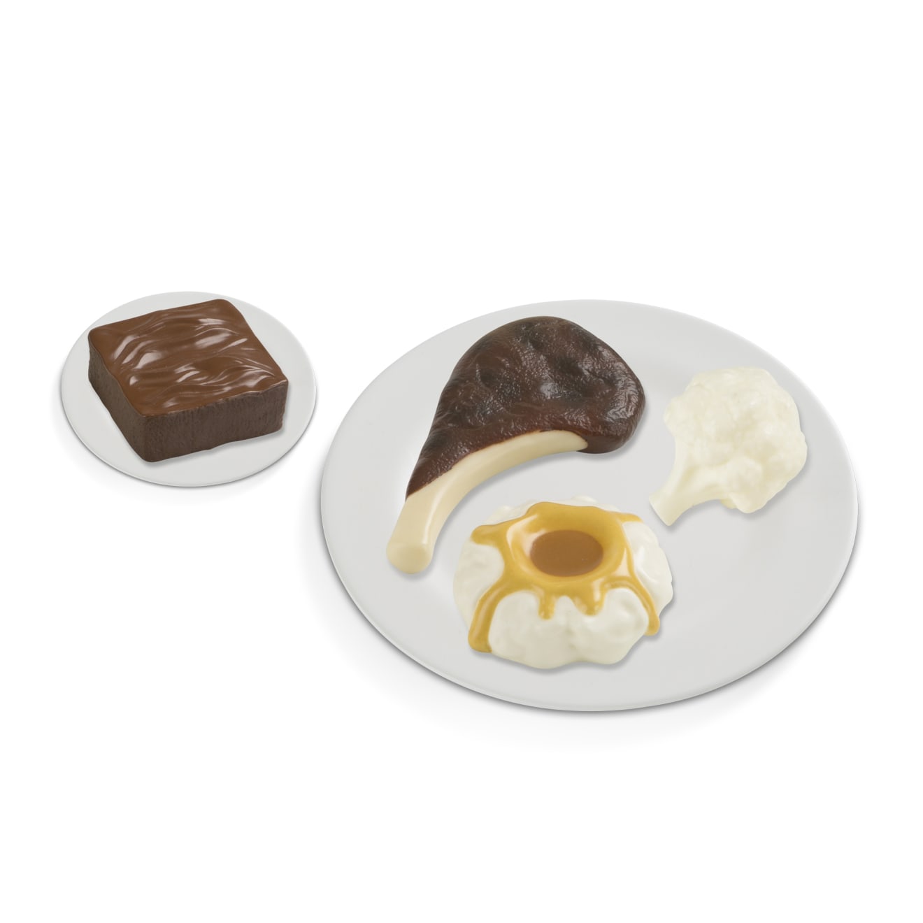 Melissa & Doug Combine And Dine Dinners - 17-piece Set