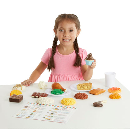 Melissa & Doug Combine And Dine Dinners - 17-piece Set