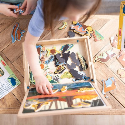  Melissa & Doug National Parks Wooden Picture Matching Magnetic Game - 60pc