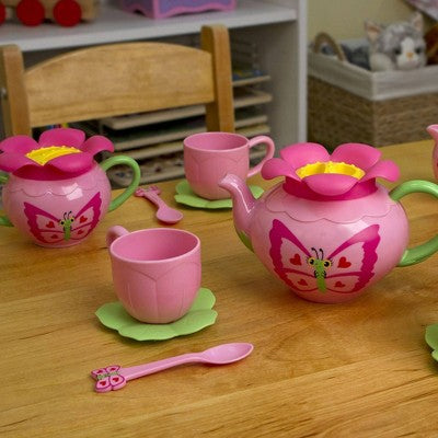  Melissa & Doug Sunny Patch Bella Butterfly Tea Set - Play Food Accessories