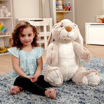 Melissa & Doug Giant Burrow Bunny 21" Stuffed Animal