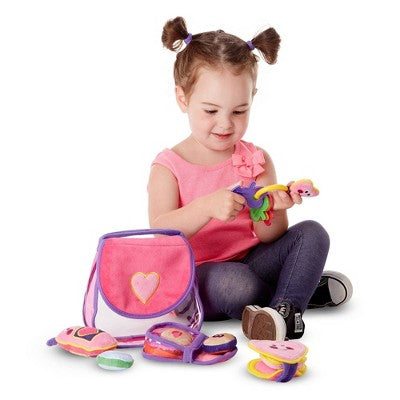  Melissa & Doug Pretty Purse Fill And Spill Soft Play Set Toddler Toy