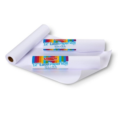  Melissa & Doug Tabletop Easel Paper Roll (12"x75') 3pk