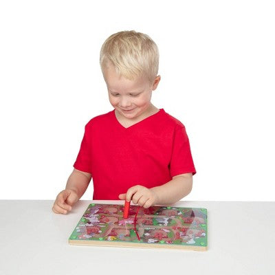  Melissa & Doug Magnetic Wand Number Maze - Wooden Puzzle Activity