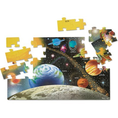 Melissa & Doug Melissa And Doug Solar System And Underwater Jumbo Floor Puzzle Puzzle Set - 2pk