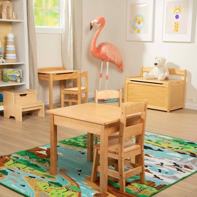 Melissa & Doug Wooden Step Stool - Natural
