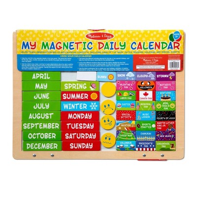  Melissa & Doug My First Daily Magnetic Calendar