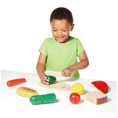  Melissa & Doug Cutting Food - Play Food Set