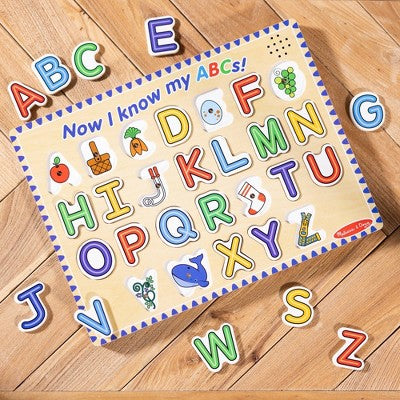  Melissa & Doug Alphabet Sound Puzzle - 26 Pc