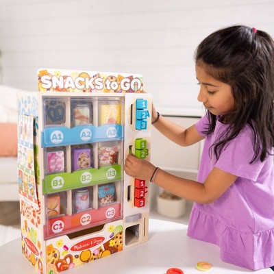  Melissa & Doug Sort, Stock, Select Wooden Vending Machine Play Set
