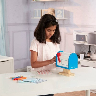  Melissa & Doug My Own Wooden Mailbox Activity Set And Educational Toy