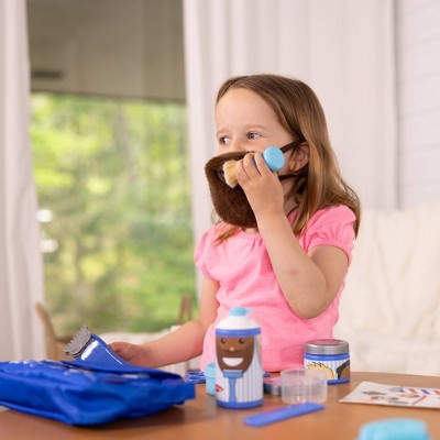  Melissa & Doug Barber Shop Pretend Play Set Shaving Toy