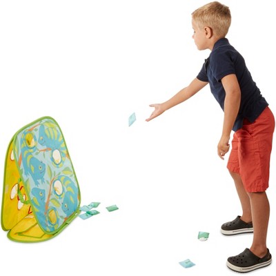  Melissa & Doug Sunny Patch Camo Chameleon Bean Bag Toss Action Game