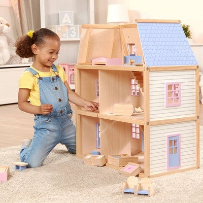  Melissa & Doug Multi-Level Dollhouse