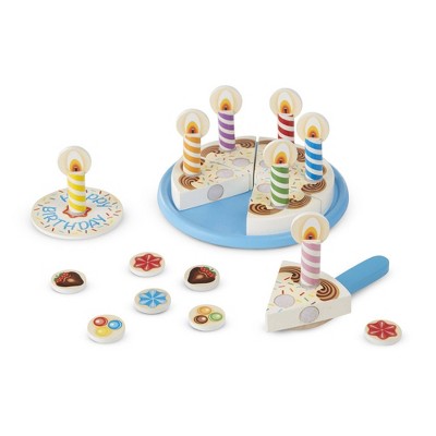  Melissa & Doug Wooden Birthday Cake