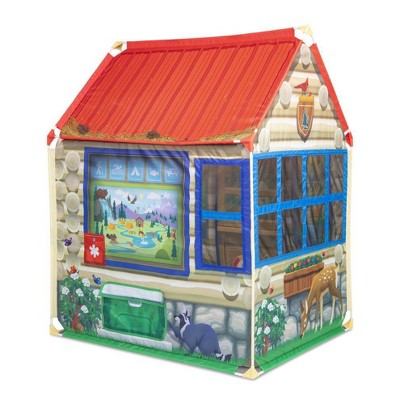  Melissa & Doug Let's Explore Park Ranger Cabin And Boat