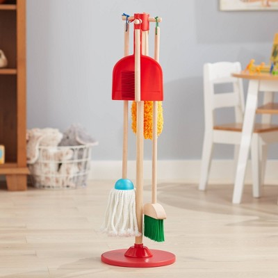  Melissa & Doug Let's Play House! Dust, Sweep & Mop 6pc Set