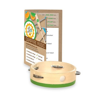  Melissa & Doug Let's Explore Camp Music Wooden And Metal Instruments Play Set - 10pc