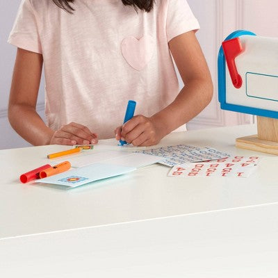  Melissa & Doug My Own Wooden Mailbox Activity Set And Educational Toy