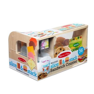  Melissa & Doug Slice & Stack Sandwich Counter